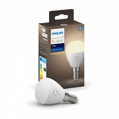 Hue White LED žárovka E14 P45 5,7W 470lm 2700K IP20 1