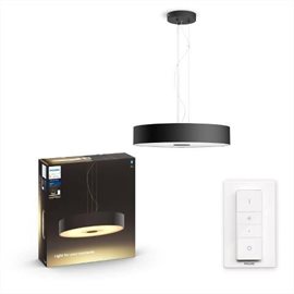 Hue WA Fair závěsné LED svítidlo 1x25W 2900lm 2200-6500K IP20 44,4cm černá + ovladač