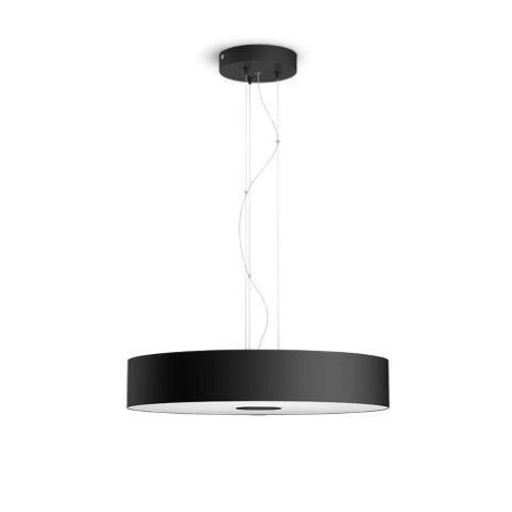 Hue WA Fair závěsné LED svítidlo 1x25W 2900lm 2200-6500K IP20 44,4cm černá + ovladač 7