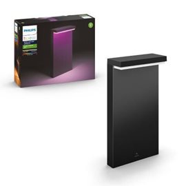 17455/30/P7 HUE WACA Nyro venkovní sloupkové LED svítidlo 1x13,5W 1020lm 2200-6500K RGB IP44 černá