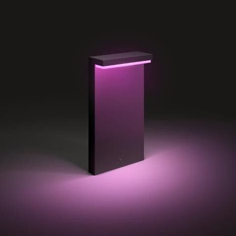 17455/30/P7 HUE WACA Nyro venkovní sloupkové LED svítidlo 1x13,5W 1020lm 2200-6500K RGB IP44 černá 5
