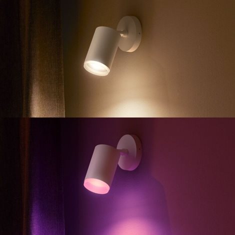 50631/31/P7 Hue WACA Fugato bodové LED svítidlo GU10 5,7W 350lm 2000-6500K RGB IP20 bílá 7