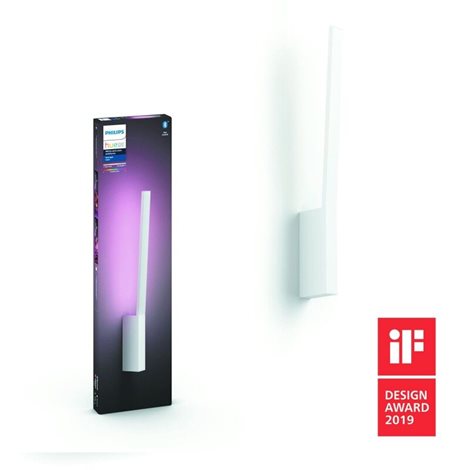Hue WACA Liane nástěnné LED svítidlo 1x12,2W 850lm 2000-6500K RGB IP20 bílá 17
