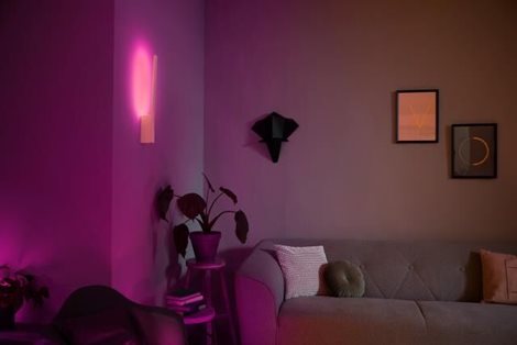 Hue WACA Liane nástěnné LED svítidlo 1x12,2W 850lm 2000-6500K RGB IP20 bílá 18