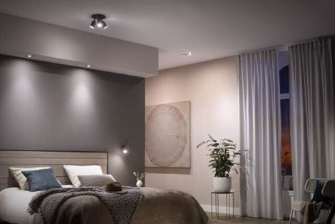 Hue WACA Centura podhledové svítidlo LED GU10 1x5.7W 350lm 2000-6500K RGB IP20 kulaté hliník 2