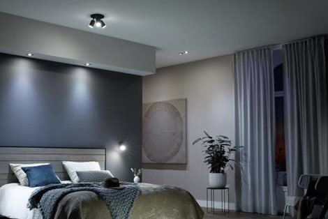 Hue WACA Centura podhledové svítidlo LED GU10 1x5.7W 350lm 2000-6500K RGB IP20 kulaté hliník 5