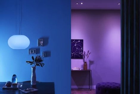 Hue WACA Centura podhledové svítidlo LED GU10 1x5.7W 350lm 2000-6500K RGB IP20 kulaté hliník 4