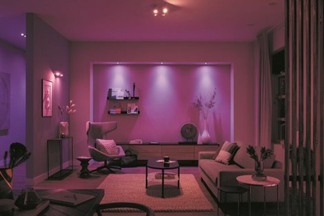 Hue WACA Centura podhledové svítidlo LED GU10 1x5.7W 350lm 2000-6500K RGB IP20 kulaté hliník 13