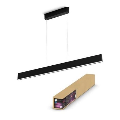 Hue WACA Ensis závěsné LED svítidlo 2x39W 5500lm 2000-6500K RGB IP20 černá 5