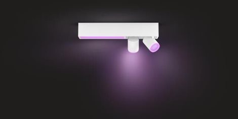 50610/31/P7 HUE WACA Centris stropní LED svítidlo 1x11W+GU10 2x 5,7W 1560lm 2000-6500K RGB IP20 bílá 2