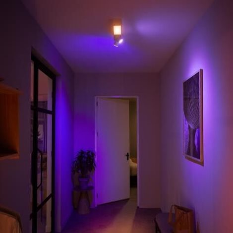 50610/31/P7 HUE WACA Centris stropní LED svítidlo 1x11W+GU10 2x 5,7W 1560lm 2000-6500K RGB IP20 bílá 5