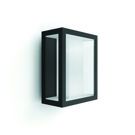 17430/30/P7 Hue WACA Impress venkovní nástěnné LED svítidlo 2x8W 1180lm 2200-6500K RGB IP44 černá 1