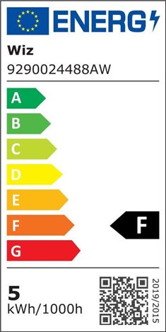WiZ LED žárovka E14 C37 4,9W 470lm 2200-6500K RGB IP20, stmívatelná 2