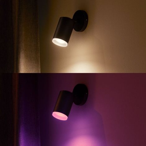 50631/30/P7 Hue WACA Fugato bodové LED svítidlo GU10 5,7W 350lm 2000-6500K RGB IP20 černá 7