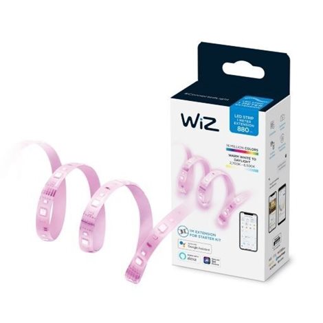 WiZ prodloužení LED pásek 1m 11W 880lm 2700-6500K RGB IP20 1