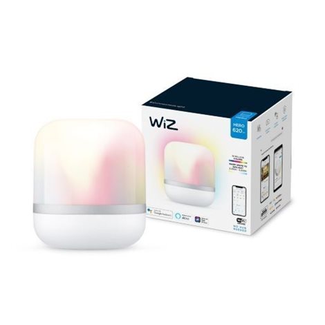 WiZ Hero stolní LED lampa 1x9W 620lm 2200-6500K RGB IP20, bílá 5