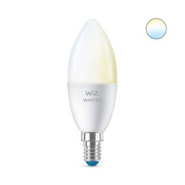 WiZ LED žárovka E14 C37 4,9W 470lm 2700-6500K IP20, stmívatelná