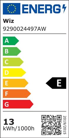 WiZ LED žárovka E27 A67 13W 1521lm 2200-6500K RGB IP20, stmívatelná 2