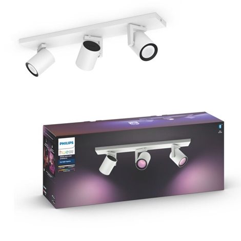 50623/31/P7 Hue WACA Argenta bodové LED svítidlo GU10 3x5,7W 350lm 2000-6500K RGB IP20 bílá 9