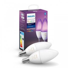 Hue WACA sada 2x LED žárovka E14 B39 4W 470lm 2000-6500K RGB IP20