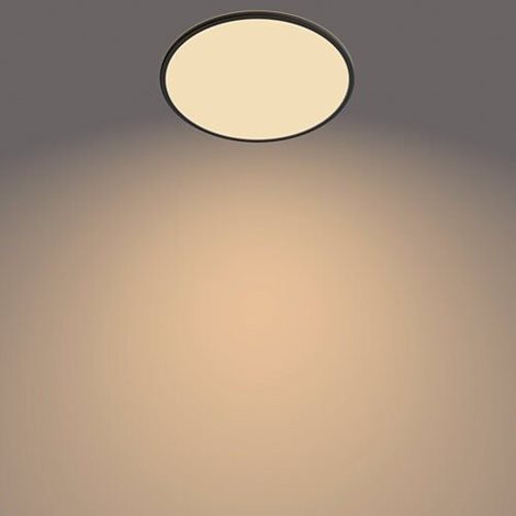 Superslim CL550 přisazené LED svítidlo 1x22W 2000lm 2700K IP20 43cm, krokově stmívatelné, černé 3