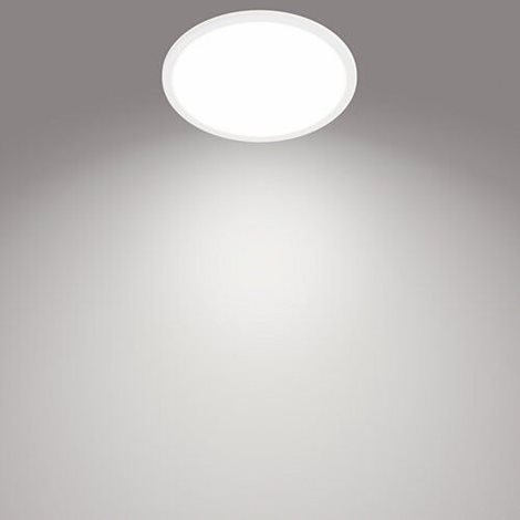 Superslim CL550 koupelnové přisazené LED svítidlo 15W 1500lm 4000K krokové stmívání IP44 25cm, bílé 5