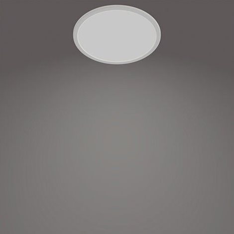 Superslim CL550 koupelnové přisazené LED svítidlo 15W 1500lm 4000K krokové stmívání IP44 25cm, bílé 3