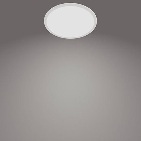 Superslim CL550 koupelnové přisazené LED svítidlo 15W 1500lm 4000K krokové stmívání IP44 25cm, bílé 6
