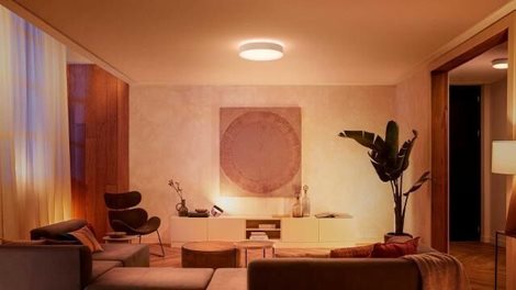 41160/31/P6 Hue WA Enrave L stropní LED svítidlo 1x33,5W 4300lm 2200-6500K IP20 42,5cm bílá +ovladač 2