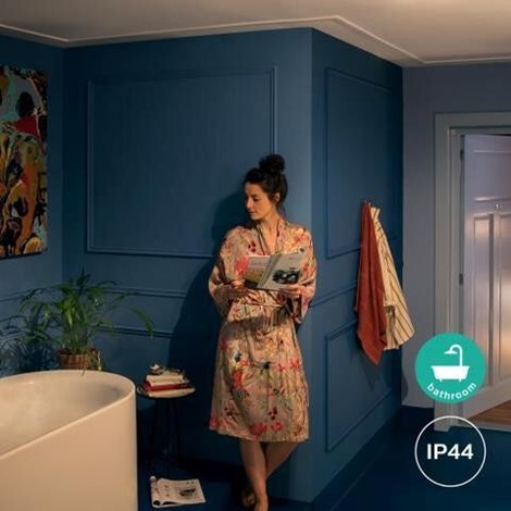 Hue WA Adore koupelnové bodové LED svítidlo GU10 1x5W 350lm 2200-6500K IP44 bílá + ovladač 3