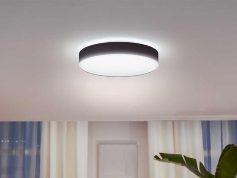41160/30/P6 Hue WA Enrave L stropní LED svítidlo 1x33,5W 4300lm 2200-6500K IP20 42,5cm černá+ovladač 2