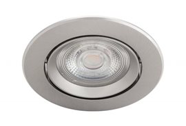 Sparkle podhledové LED svítidlo 3x5W 350lm 2700K IP20 8,5cm kulaté stmívatelné, nikl