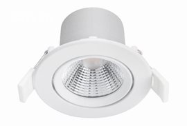 Sparkle podhledové LED svítidlo 3x5,5W 350lm 2700K IP20 8,5cm kulaté stmívatelné, bílé