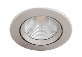 Sparkle podhledové LED svítidlo 3x5,5W 350lm 2700K IP20 8,5cm kulaté stmívatelné, nikl