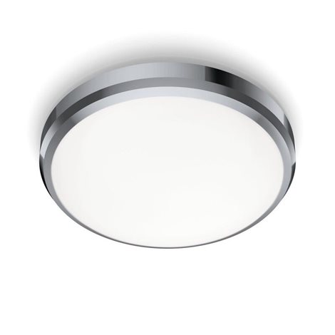Doris CL257 koupelnové přisazené LED svítidlo 1x6W 640lm 4000K IP44 22cm, chromové 1