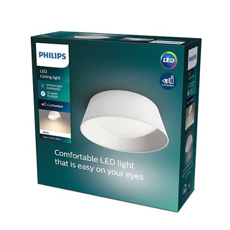 Dawn CL258 přisazené LED svítidlo 1x14W 1100lm 3000K IP20 34cm, bílé 2