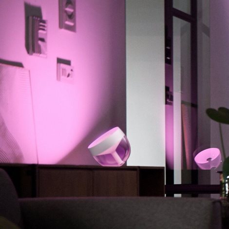 Hue WACA Iris stolní LED lampa 1x8,1W 570lm 2000-6500K RGB IP20, bílé 2