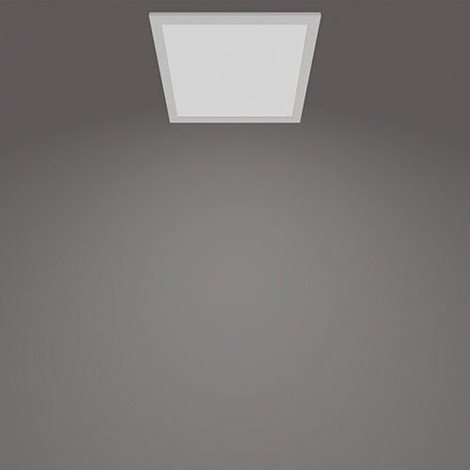 Superslim Touch CL560 stropní LED panel 1x12W 1200lm 4000K krokové stmívání 30cm hranatý IP20, bílý 4