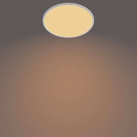 Superslim CL550 přisazené LED svítidlo 22W 2000lm 2700K krokové stmívání IP20 43cm, bílé 6