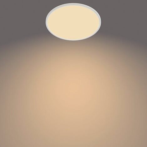 Superslim CL550 přisazené LED svítidlo 22W 2000lm 2700K krokové stmívání IP20 43cm, bílé 2