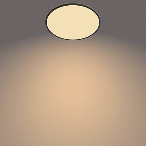 Superslim CL550 přisazené LED svítidlo 36W 3600lm 2700K krokové stmívání IP20 55cm, černé 5
