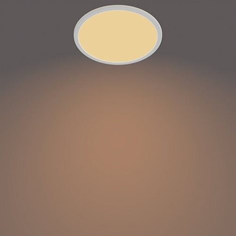 Superslim CL550 koupelnové přisazené LED svítidlo 15W 1300lm 2700K krokové stmívání IP44 25cm, bílé 5