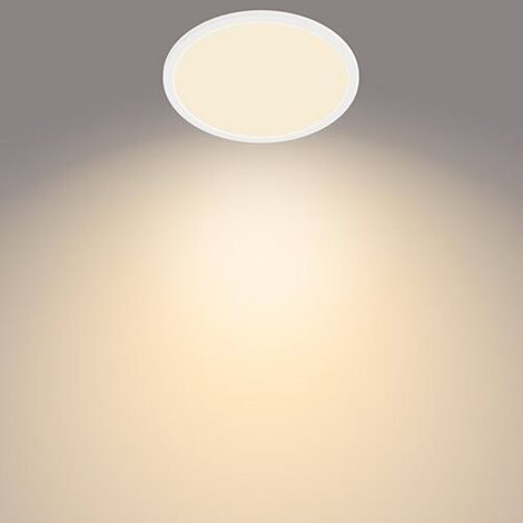 Superslim CL550 koupelnové přisazené LED svítidlo 15W 1300lm 2700K krokové stmívání IP44 25cm, bílé 3