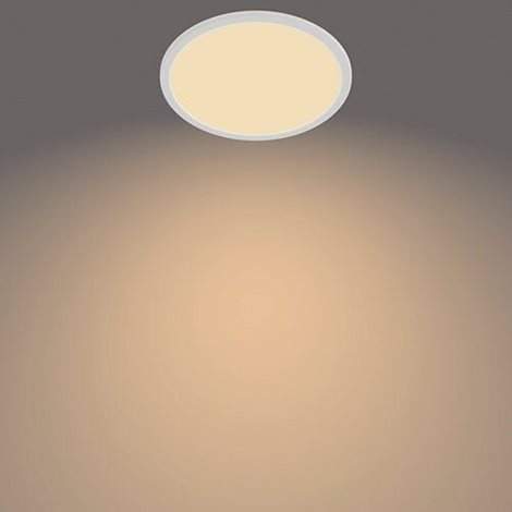Superslim CL550 koupelnové přisazené LED svítidlo 15W 1300lm 2700K krokové stmívání IP44 25cm, bílé 4