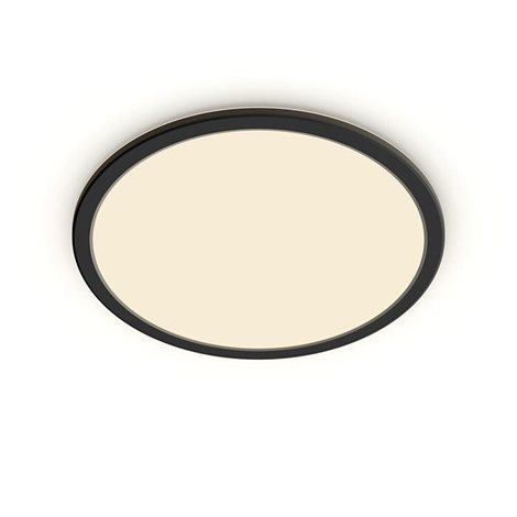 Superslim CL550 koupelnové přisazené LED svítidlo 15W 1300lm 2700K krokové stmívání IP44 25cm, černé 1