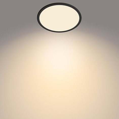 Superslim CL550 koupelnové přisazené LED svítidlo 15W 1300lm 2700K krokové stmívání IP44 25cm, černé 6