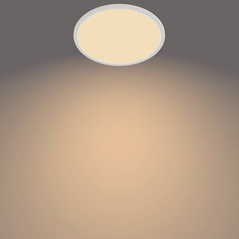 Superslim CL550 koupelnové přisazené LED svítidlo 18W 1500lm 2700K krokové stmívání IP44 30cm, bílé 2