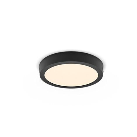 Magneos přisazené LED svítidlo 1x12W 1150lm 2700K IP20 kulaté 21cm, černé 6