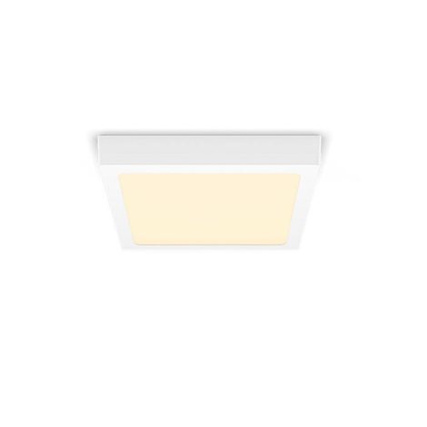 Magneos přisazené LED svítidlo 1x12W 1200lm 2700K IP20 hranaté 21cm, bílé 5