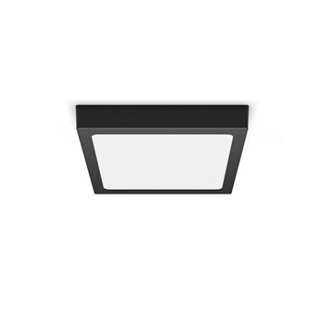 Magneos přisazené LED svítidlo 1x12W 1150lm 2700K IP20 hranaté 21cm, černé 1